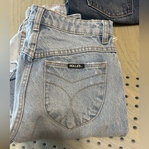 Women’s Rolla high-rise, straight leg jean